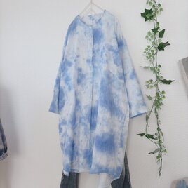 1点もの！ダブルガーゼヘンリーネックワンピース