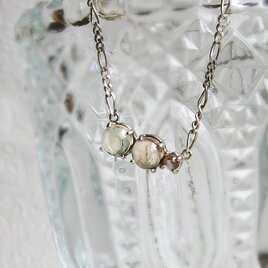 サンストーン ネックレス 太陽の輝き 華奢ペンダント【silver925】