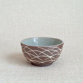 湯のみ（イッチン模様b）