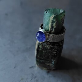 タンザナイトシルバーリング#13.5〜14