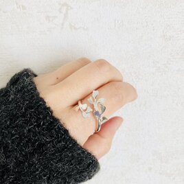 【受注生産】Fluttery Leaf Ring | Silver950