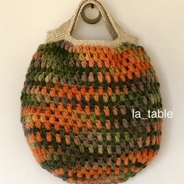 ミルフィオリのバッグ「花蕾」