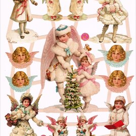 ドイツ製クロモス 雪の天使 ラメなし DA-CH138（Made in Germany)