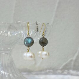 ふたご淡水パール K14GF【AP032】(金具変更可)