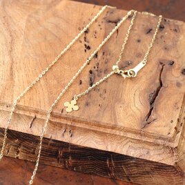 K18ミラーカットチェーン（最長45cm/スライド金具付き）