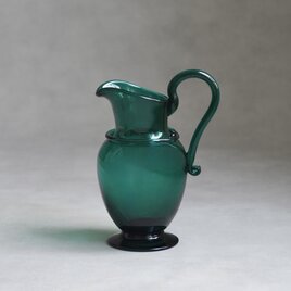 【メトロポリタン美術館 公式復刻品】ヴィンテージ ピッチャー/ポルトガル製 / エメラルドグリーン