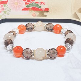 年内発送します✦【2026年 開運】行動力と前向きな流れを整える 天然石ブレスレットNo.833
