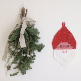 スウェーデンで見つけた、かぎ針編みのサンタクロース No.6513B