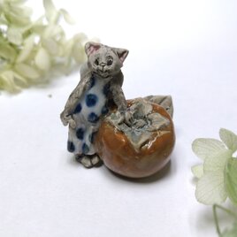 柿とねこ天使　【ちいさな世界】