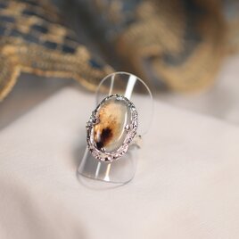 【一点もの】リング（Silver×デントリティックアゲート）