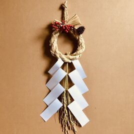 【正月飾り】輪＝和のしめ飾り 1222#03