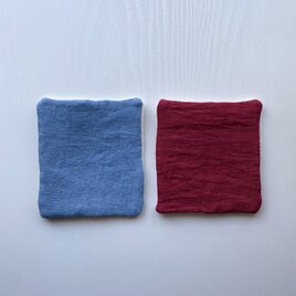 はぎれから生まれた コースター