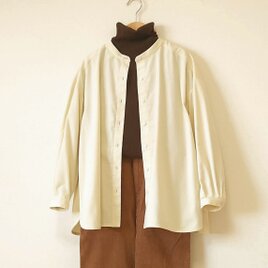 オーバーシャツ コーデュロイ エクリュホワイト Ｍ～Lサイズ