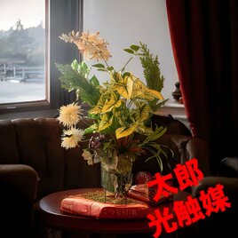 光触媒　人工観葉植物　ウォールグリーン　フェイクグリーン　カラジュームアレンジW
