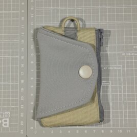 One Hand Key Card Case【Basic】　右利き用　グレー×ベージュ