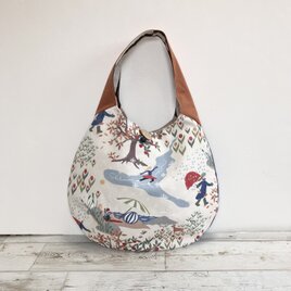 たまご型バッグ　ワンハンドル　北欧の物語のコピー