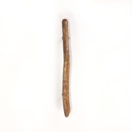 【温泉流木】先丸なめらか柿渋塗り流木ドアハンドル・手すり 木製 自然木 流木インテリア