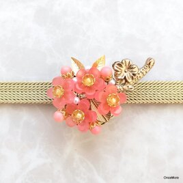 梅の花の帯留め小枝Ver.Ⅱ（Ａ）