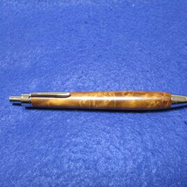 屋久杉　根杢　光明杢　椿油仕上げ　木軸ボールペン(シャープペンシル）　