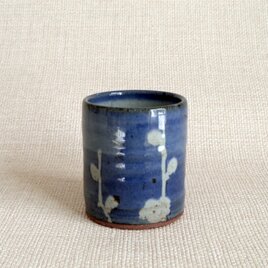 湯のみ (呉州抜絵梅2-a)