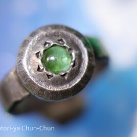 【盾シリーズ】超激レア　トルマリンキャッツアイ・シールドリング【妖精の盾】