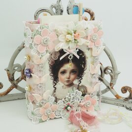 気持ち華やぐ♡おすそ分けファイル♡ジャンクジャーナル♡コラージュ♡BOOKタイプ