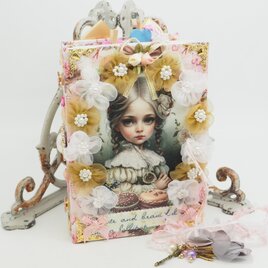 気持ち華やぐ♡おすそ分けファイル♡ジャンクジャーナル♡コラージュ♡BOOKタイプ