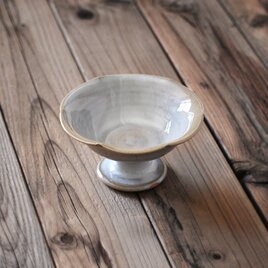 デザート皿　わら灰釉