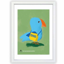 ショッピング　鳥　送料無料 　あらゆすお部屋のポスター　イラスト　ポスター　アートポスター　アート/sei検索新着順　3880