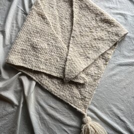 野良ショール 宮の羊の牧場様 テクセル羊