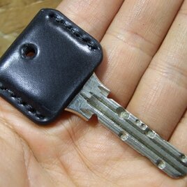 オイルコードバンのキーカバー 黒