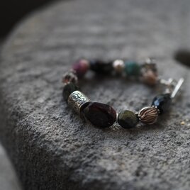 -Garnet・Tourmaline- bracelet