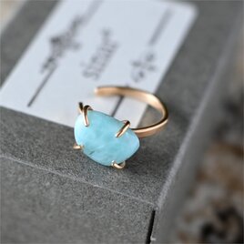 14kgf ラリマーイヤーカフ（plane）【片耳】