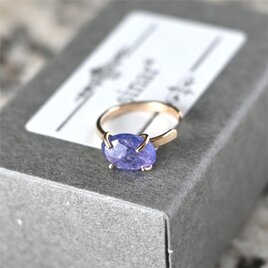 14kgf タンザナイトイヤーカフ（plane）【片耳】