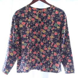 着物リメイク　長袖ブラウス