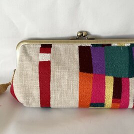 イギリス iliv 社　ARTURO シンプル　がま口長財布　　