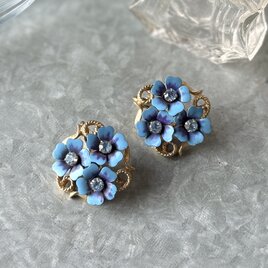 YA225-【 AVON 】エイボン・ヴィンテージイヤリング 1972 "Love Blossom"