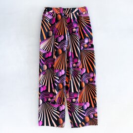 アフリカンワックスプリント　タックパンツ Izinyanga