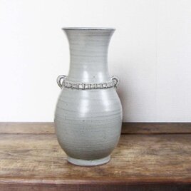 貼付文双耳壺（新蘭越）