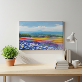 日本風景☆インテリアパネル｜キャンバスパネル｜ファーム富田｜アートパネル｜イラスト・ギフト・インテリア・ウォールアート