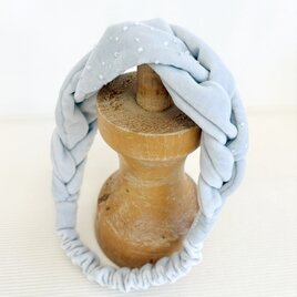 アイシーブルーグレーのヘアバンド