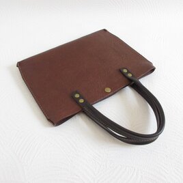 SALE開始～  《牛革》新デザイン♪フラットミニマルトート・ナチュラルシュリンク・0512