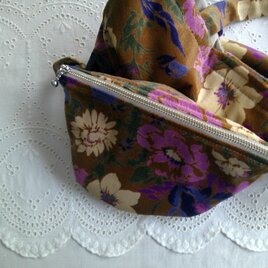 Botanical×綿麻 柔らかいTote＆Pouch