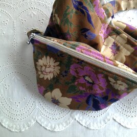 Botanical×綿麻 柔らかいTote＆Pouch