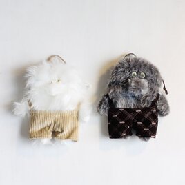 YETI MAMOGURUMI ぬいぐるみ＋お守り袋＝