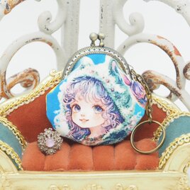 「Honey Baby 5」がま口バッグチャーム（口金5センチ)のコピーのコピー