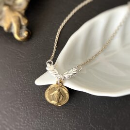 [フランス奇跡のメダイ] Laurier 月桂樹のネックレス silver*ゴールド
