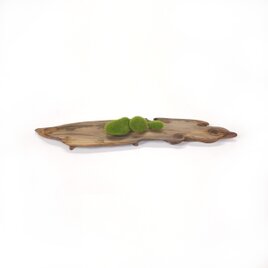 【温泉流木】流れる雲の和風絵画のような流木台座 置台 飾り台 木製 流木インテリア