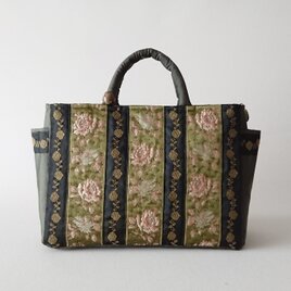 GREEN FRANCE RIBBON STANDARD BAG