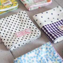 エフロッタのパッチワークなハンカチ2枚set